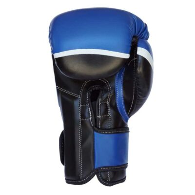 Boxhandschuhe Hybrid in Blau und Rot, perfekte Kombination aus Design und Funktion.