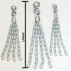 Kettenset für Boxsack, 4-gliedrig mit S-Haken und Drehwirbel, aus verzinktem Stahl, ideal als Ersatzteil in Österreich.
