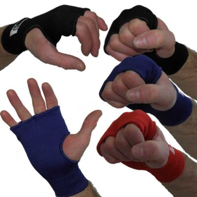 Handbandagen mit Knöchelschutz und Handgelenksbandage in verschiedenen Farben, super elastisch und langlebig.