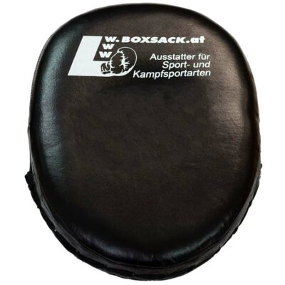 Vorderseite der Pratzen AIR Style aus Leder mit robustem Design in Schwarz-Grau.