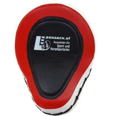 Schlagfläche der TRAINER Pratzen mit Gel-Einlage für optimale Dämpfung.