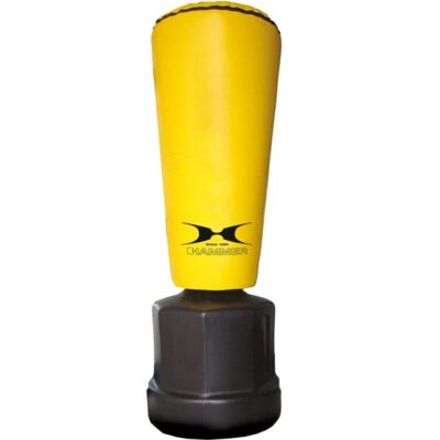 Standboxsack Boxdummy IMPACT PUNCH von HAMMER Sport in Gelb mit stabilem Standfuß