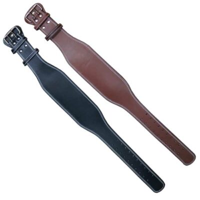 Gewichtshebergürtel aus dickem Leder in verschieden Größen und Farben erhältlich