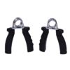 Hand Grips (Fingerhantel) in Schwarz mit ergonomischem Griff und mittlerer Widerstandsstärke für effektives Hand- und Unterarmtraining.