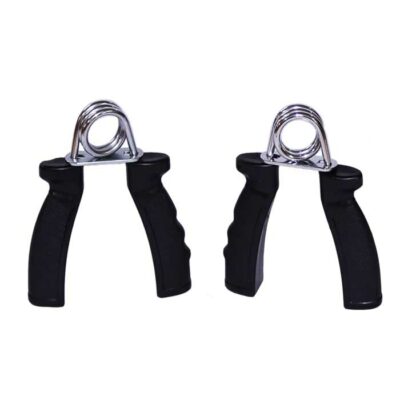 Hand Grips (Fingerhantel) in Schwarz mit ergonomischem Griff und mittlerer Widerstandsstärke für effektives Hand- und Unterarmtraining.