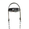 Hochwertiges Weight Lifting Head Harness aus echtem Leder zur StÀrkung der Nackenmuskulatur.