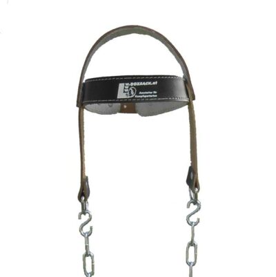 Hochwertiges Weight Lifting Head Harness aus echtem Leder zur Stärkung der Nackenmuskulatur.