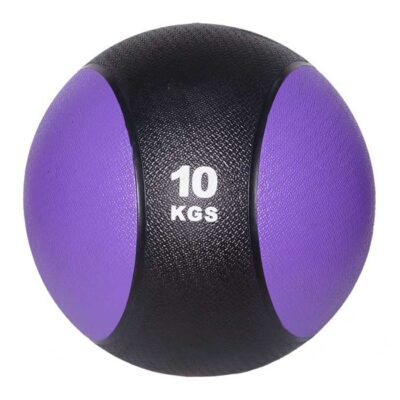 Medizinball mit 10 kg Gewicht für maximale Trainingsintensität.
