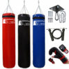 Boxsack SET PREMIUM STUDIO Qualität - gefüllt - Länge 150 cm
