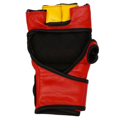 mma-grappling-handschuhe-rot-gelb-hochwertige-verarbeitung