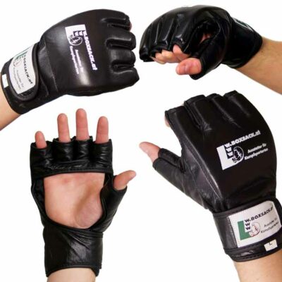 MMA Handschuhe Schwarz in verschiedenen Größen Bild f