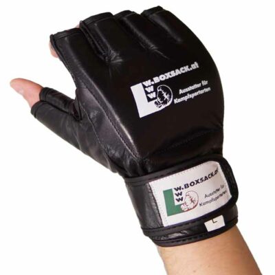 mma-handschuhe-offenes-design-grappling-schwarz-leder