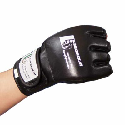 mma-handschuhe-schwarz-klettverschluss-grappling-tragekomfort