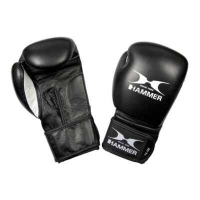 boxhandschuhe-premium-fitness-schwarz-hammer-boxing-mit-bueffelleder
