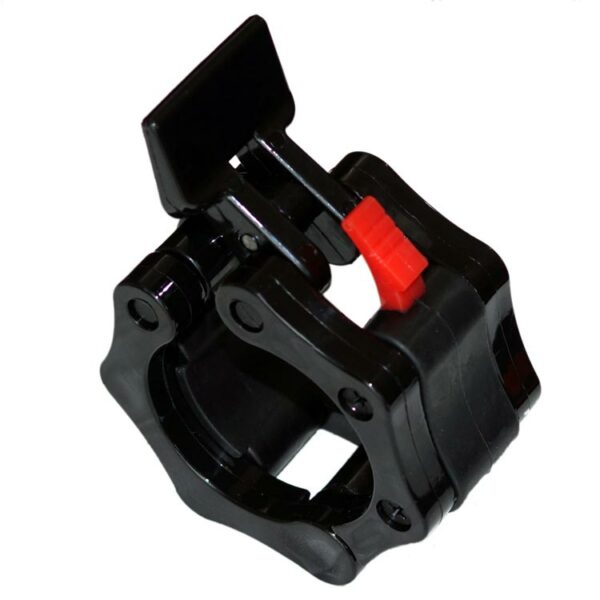 Olympia Schnellverschluss mit praktischem Hebel für schnelles Anbringen an der Hantelstange.