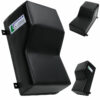 Wandschlagpolster Uppercut in Schwarz mit ergonomischer Form für Boxtraining – Made in Austria