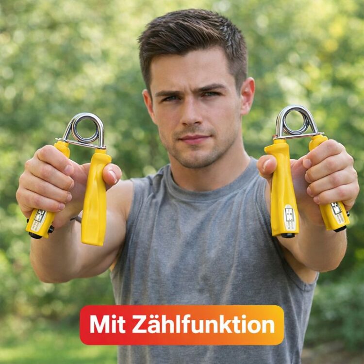 Alternative view of HAND GRIPS Fingerhantel mit Zähler