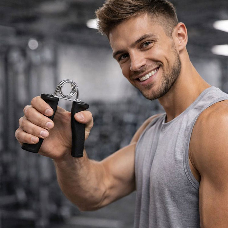 Alternative view of Fingerhantel Hand Grips Farbe: Schwarz