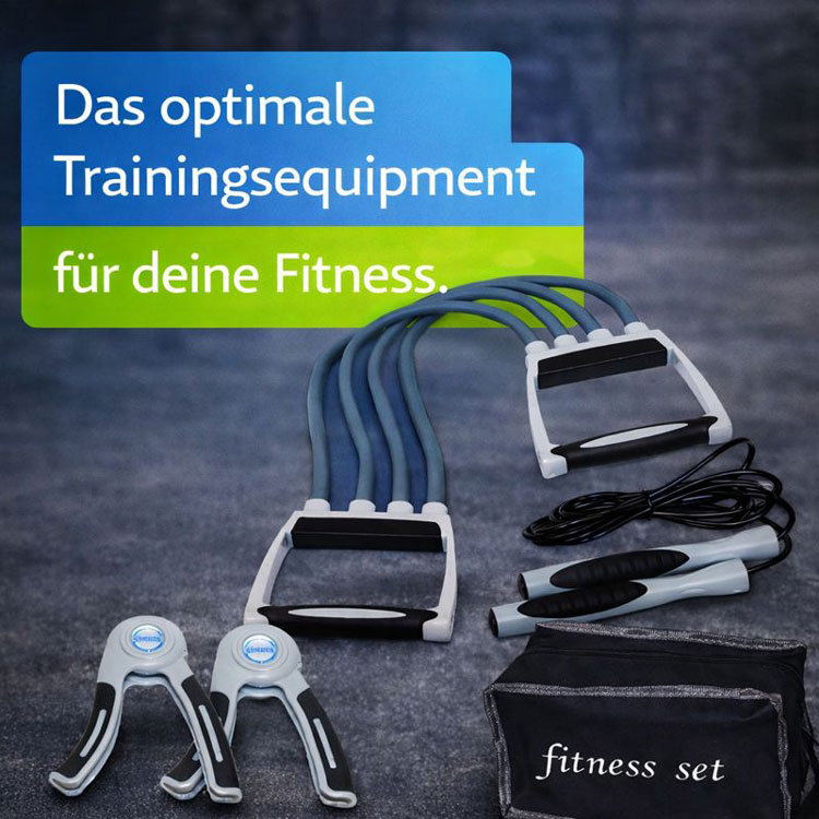 Alternative view of Fitness SET - Expander - Handgrips - Springseil