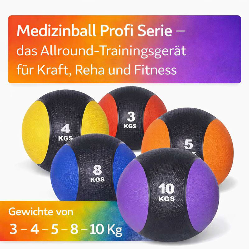 Medizinball Profi Serie – Bild 2