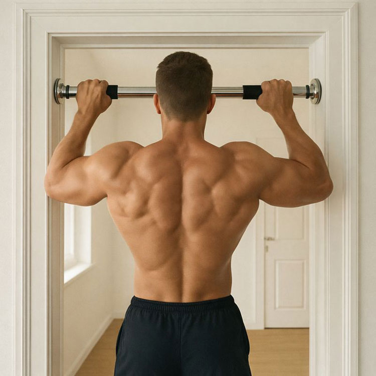 Türreck Klimzugstange aus Stahl mit Softgriff VERSTELLBAR – Bild 2